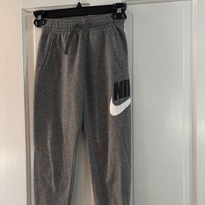 Nike Kids Charcoal Gray Sweatpants